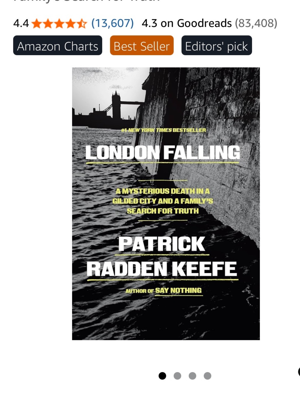 London Falling - Patrick Radden Keefe